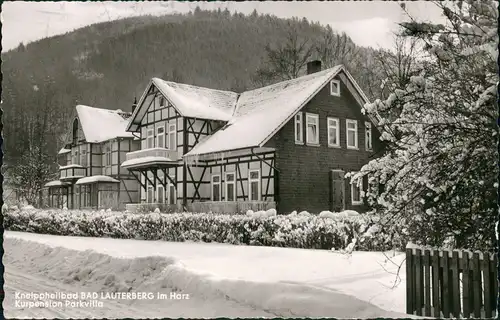 Bad Lauterberg im Harz Kurpension Unterkunft Pension Parkvilla, Harz 1964
