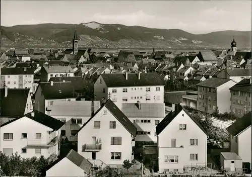 Ansichtskarte Heddesheim Neue Häuser - Stadt 1970