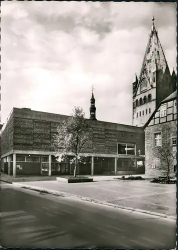 Soest Wilhelm-Morgner-Haus mit St. Petri und St. Patroklus, Patrokli-Dom 1962