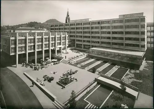 Ansichtskarte Reutlingen Rathaus und Platz 1962