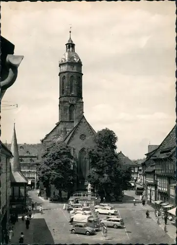 Ansichtskarte Einbeck Marktplatz, Autos 1962