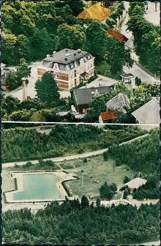 Ansichtskarte Burg (Dithmarschen) Luftbild 1965