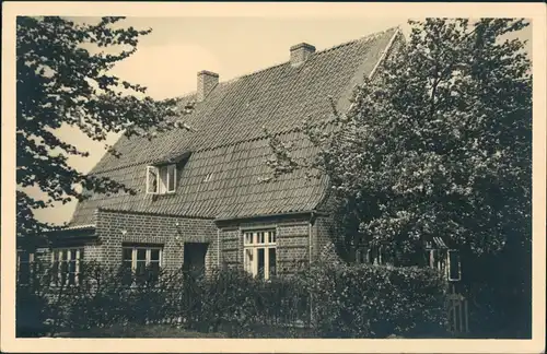 Ansichtskarte Böhl-St. Peter-Ording Kinderheim 1934