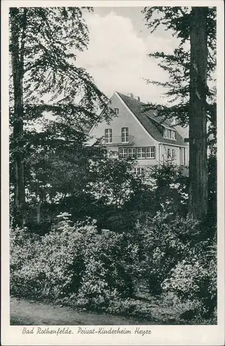 Ansichtskarte Bad Rothenfelde Privatkinderheim Heyer 1959