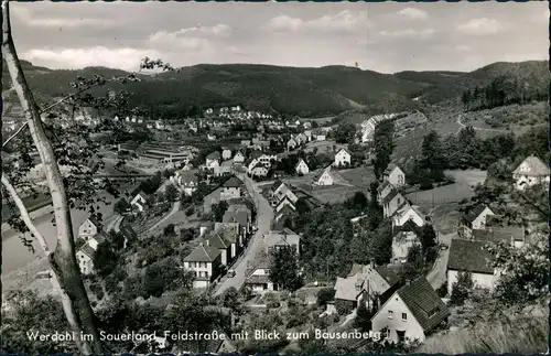 Ansichtskarte Werdohl Stadt - Straßenblick 1963