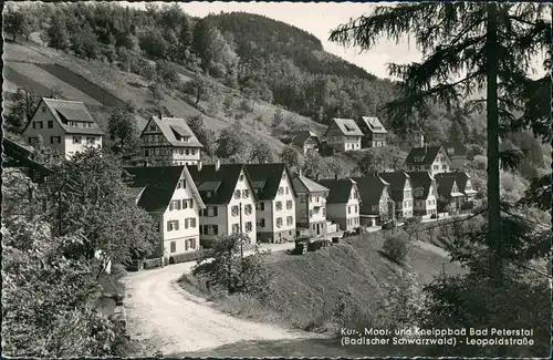 Ansichtskarte Bad Peterstal-Griesbach Leopoldstraße 1963