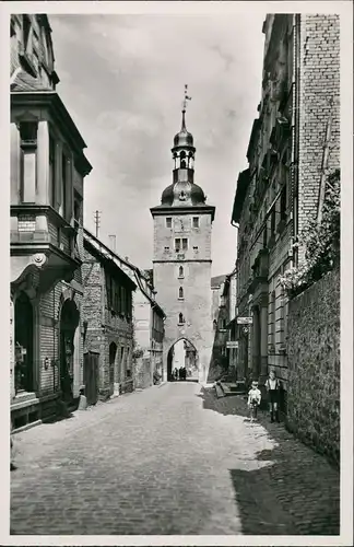 Ansichtskarte Klingenberg am Main Straße am Torturm 1964