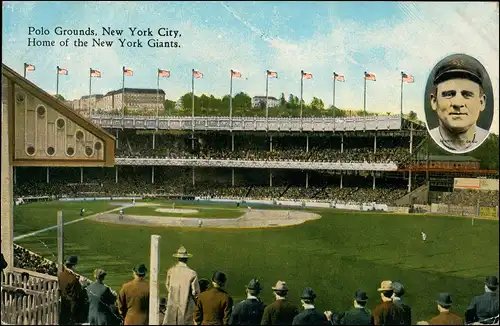 Postcard New York City Polo Grounds Home of the New York Giants 1929