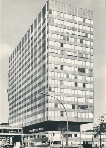 Ansichtskarte Hamburg Haus Deutscher Ring 1962