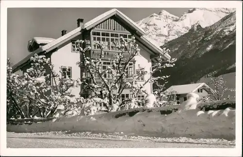 Neustift im Stubaital Fremdenheim Danler Neustift Stubai Winter-Ansicht 1960