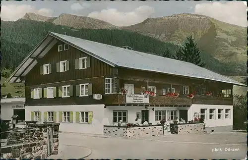 Steibis-Oberstaufen Gasthof, Metzgerei und Pension Goldenes Kreuz 1960