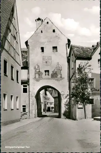 Gräfenberg Strassen Ansicht am Hiltpoltsteiner Tor, Durchfahrt 1960