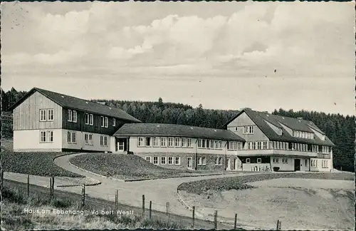 Ansichtskarte Valbert-Meinerzhagen Freizeit- und Schullandheim 1960