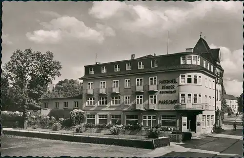 Ansichtskarte Königstein (Taunus) Parkhotel Bender 1953