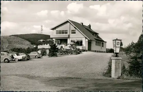 Ansichtskarte Hahnenklee-Goslar Cafe Kreuzeck 1963