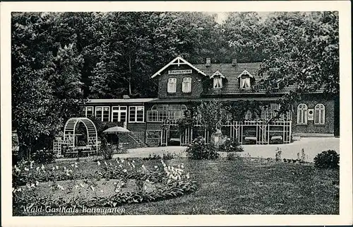 Bistensee-Ahlefeld-Bistensee Waldgasthaus Baumgarten Hüttener Berge 1950