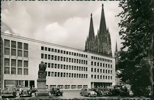 Ansichtskarte Köln Autos Auto Parkplatz am Funkhaus 1958