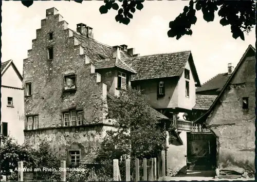 Ansichtskarte Weil am Rhein Staffelhaus 1966