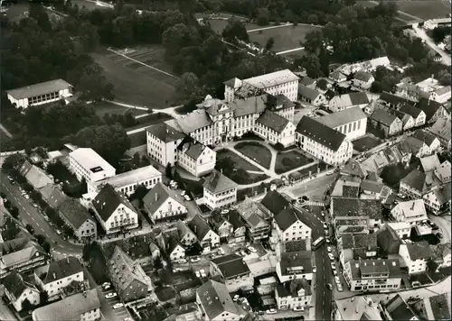 Ansichtskarte Bad Wurzach Luftbild 1964