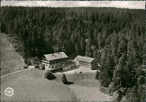 Ansichtskarte Freudenstadt Luftbild Waldhotel Stockinger 1963