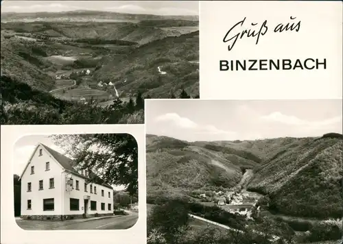 Binzenbach (bei Ahrweiler) Hotel Pension HUPPERICH Binzenbach Sahrbachtal 1960