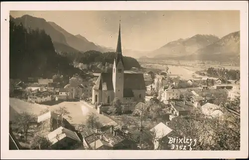 Ansichtskarte Brixlegg Stadtpartie 1932