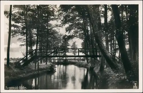 Ansichtskarte Neu Zauche Nowa Niwa Spreewald Bilder Brücke 1932