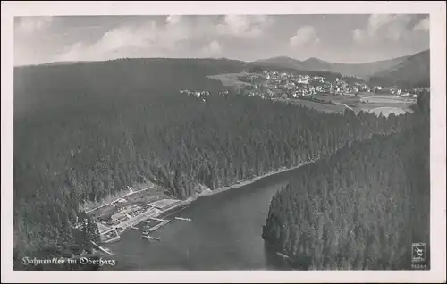 Ansichtskarte Hahnenklee-Bockswiese-Goslar Luftbild 1943