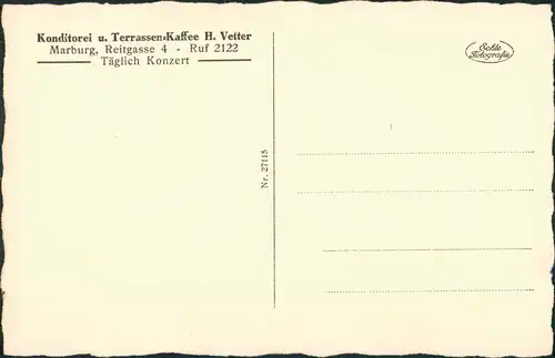 Marburg an der Lahn Freilichtbühne mit Schloß im Hintergrund 1932