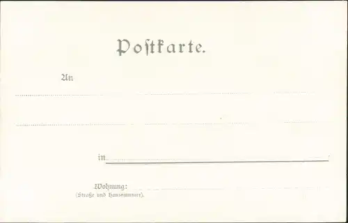 Ansichtskarte Nürnberg MB: Hauptversammlung des Lehrervereins 1899