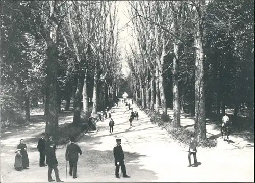 Ansichtskarte Stuttgart Anlagen-Idyll - belebt 1913/1965 REPRO