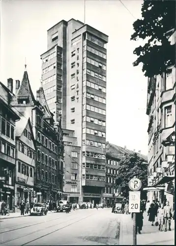 Ansichtskarte Stuttgart Tagblatt-Turmhaus REPRO 1932/1965 REPRO