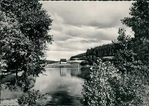 Ansichtskarte Ewersbach-Dietzhölztal Schwimmbad 1965