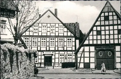 Ansichtskarte Bad Essen Gasthaus Auf der Kampe 1963