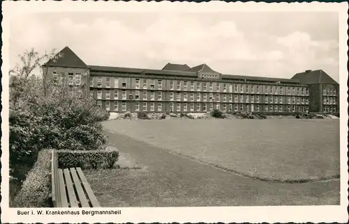Ansichtskarte Buer-Gelsenkirchen Krankenhaus Bergmannsheil 1919