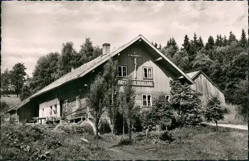 Ansichtskarte Viechtach Berghütte Rübezahl 1964