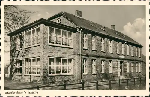 Ansichtskarte Breklum Krankenhaus 1960