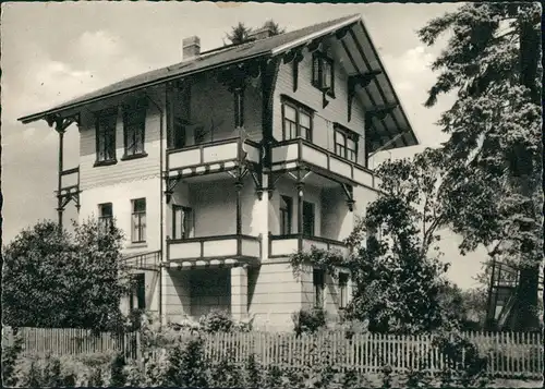 Ansichtskarte Bad Sooden-Allendorf Haus Barbara 1958