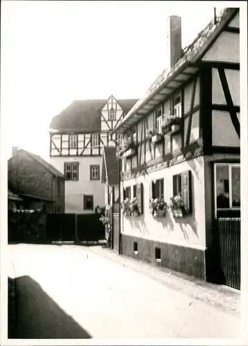 Foto Münzenberg Junkerhof 1960 Privatfoto