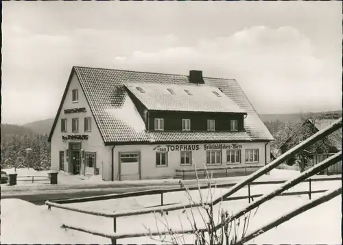 Ansichtskarte Torfhaus (Harz)-Altenau Hotel „Das Torfhaus" 1963