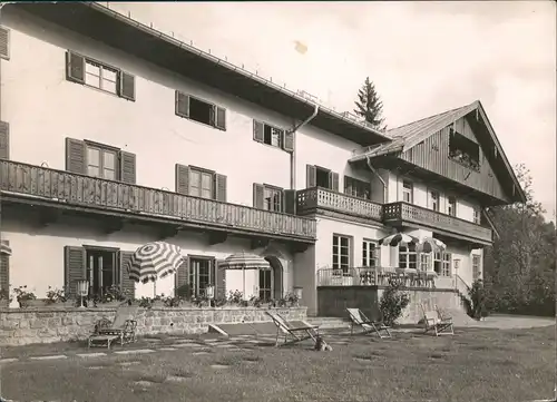 Tegernsee (Stadt) FERIEN- UND ERHOLUNGSHEIM DER BAYER. HYP.- U, WECHSEL-BANK 1956