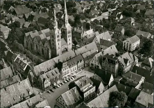Ansichtskarte Lemgo Luftbild 1963