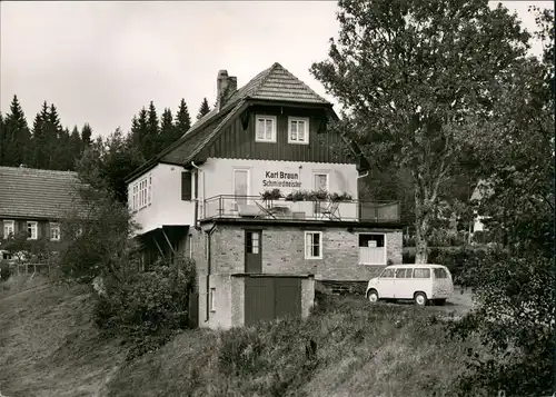Ansichtskarte Kniebis-Freudenstadt Haus Braun - Nr. 64 1963