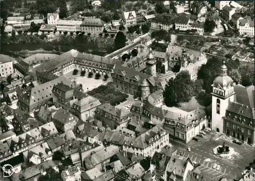 Ansichtskarte Weilburg (Lahn) Luftbild Schloßanlage 1963