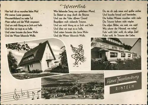 Ansichtskarte Rinteln Café - Terrassen - Inh. Karl Höfer MB 1966