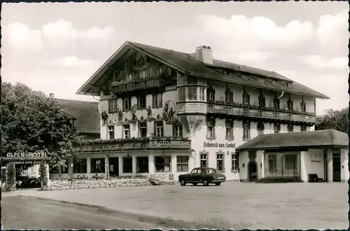 Ansichtskarte Kochel am See Hotel Schmied v. Kochel 1963