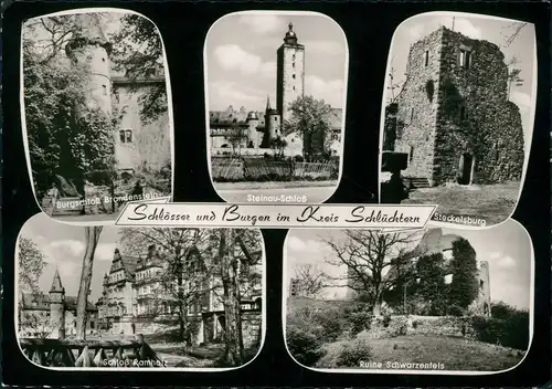 Schlüchtern Umlandansichten Schlösser und Burgen Kreis Schlüchtern 1968