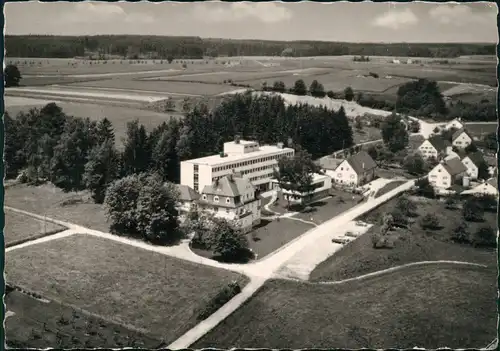 Schwendi Neurologische Klinik Dietenbronn, Luftaufnahme 1970/1968