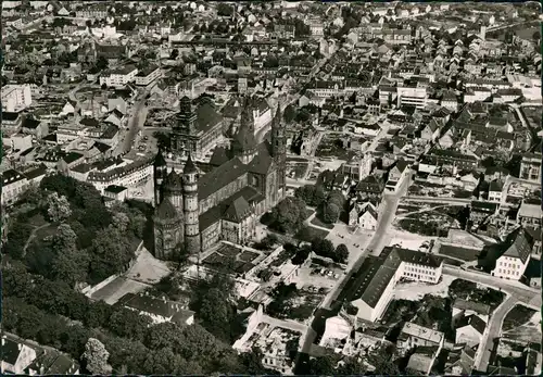 Ansichtskarte Worms Luftbild 1965