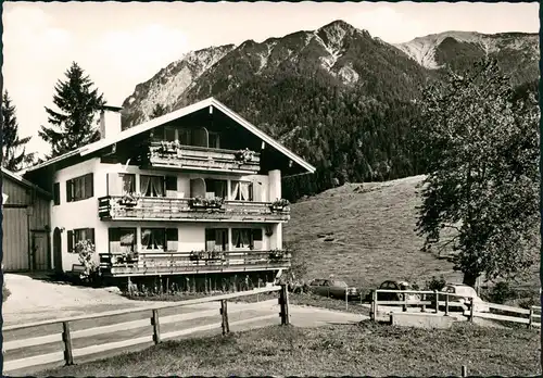 Ansichtskarte Oberstdorf (Allgäu) Landhaus Kienberg Oytalstraße 2 a 1963